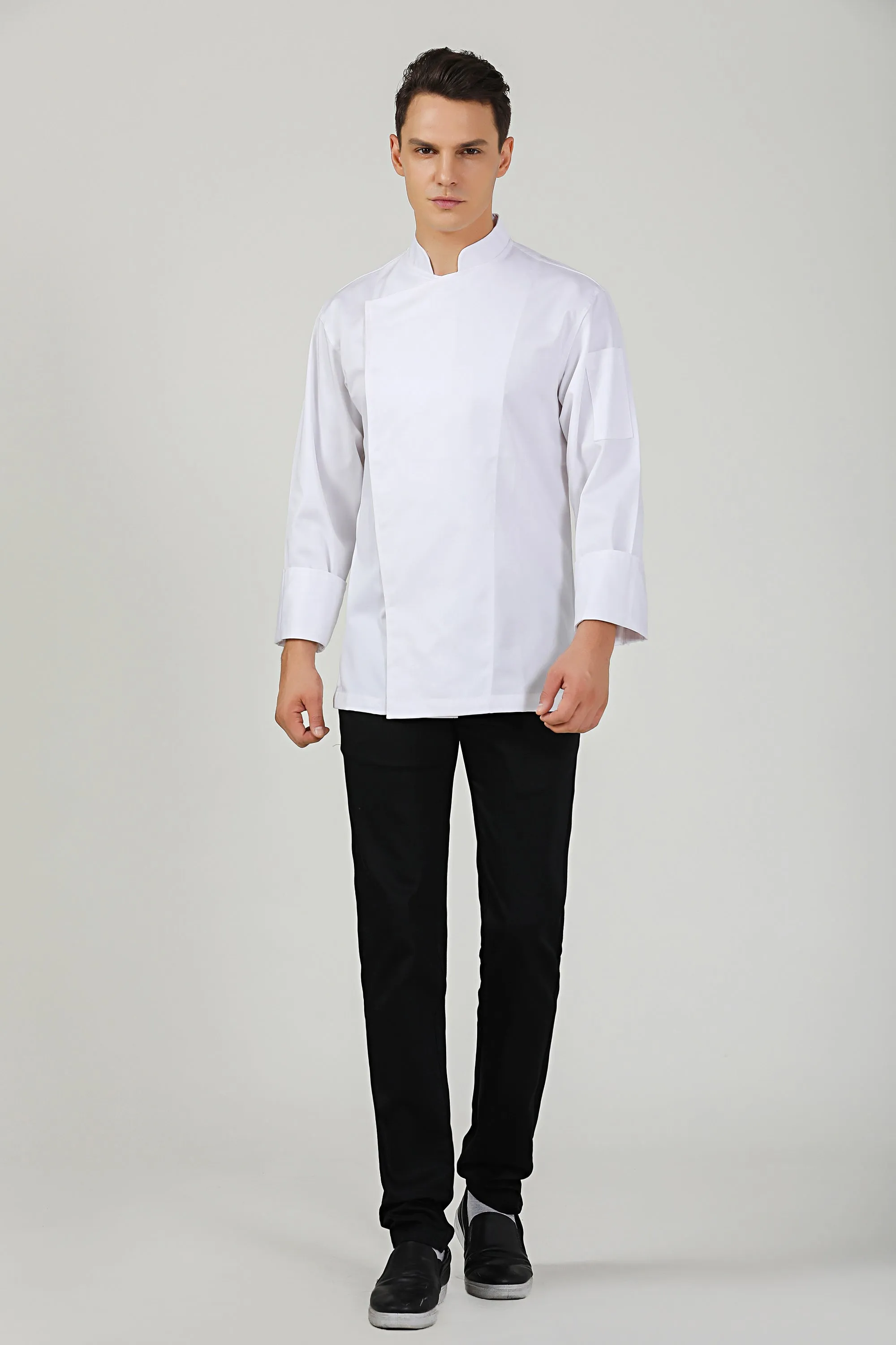 Banyan White Chef Jacket, Long Sleeve