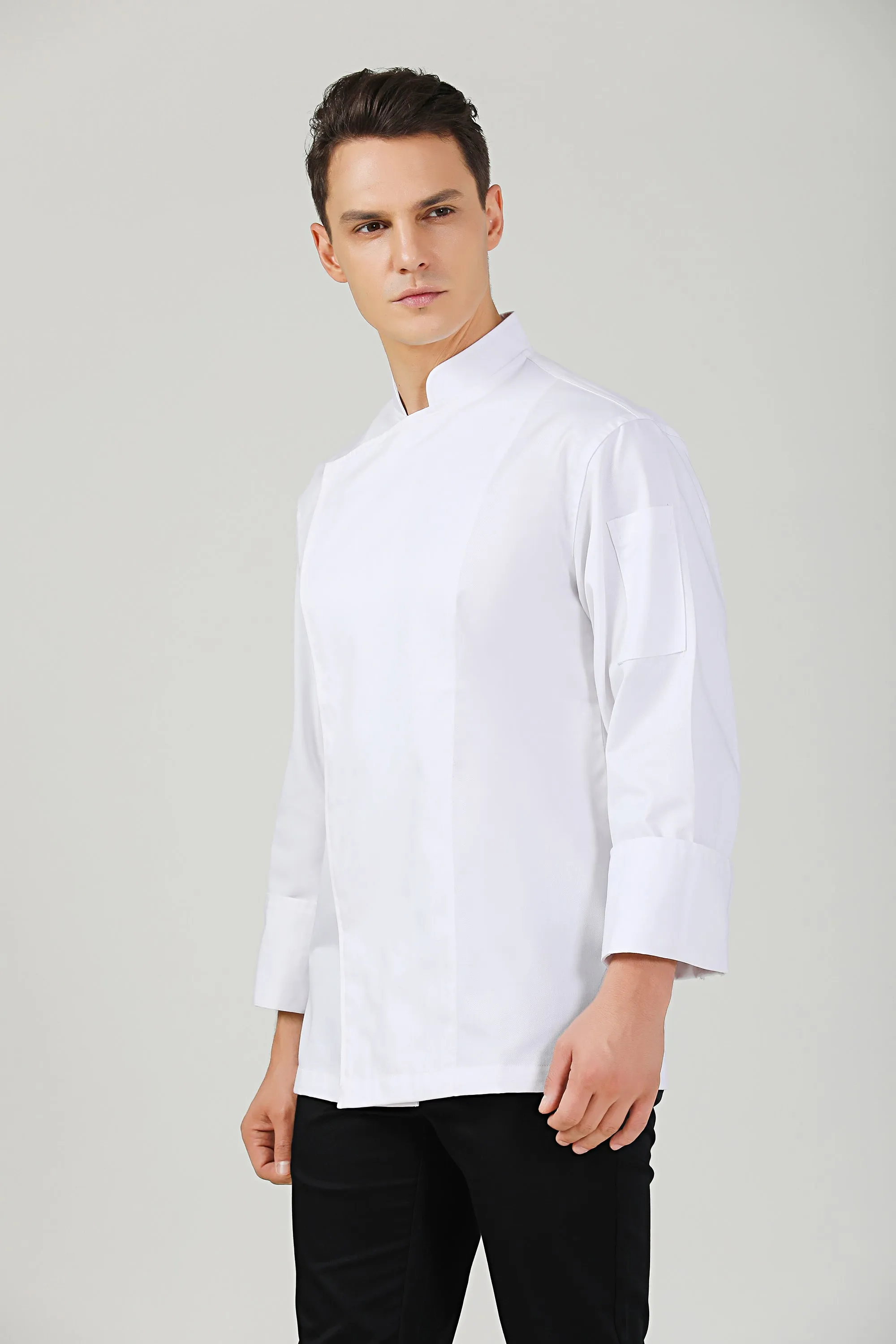 Banyan White Chef Jacket, Long Sleeve
