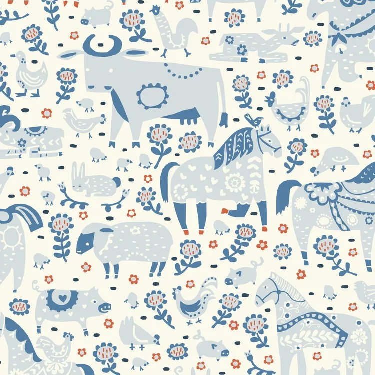 Barnyard Blue - $14.40/ Yard ORGANIC