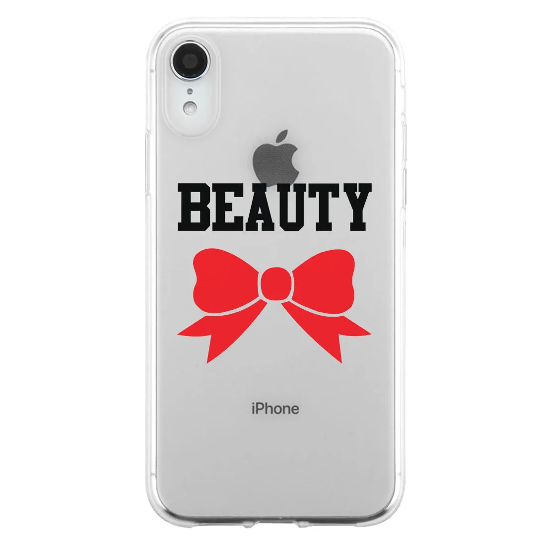 Beast And Beauty Couple Matching Phone Cases Tough Love Strong Gift