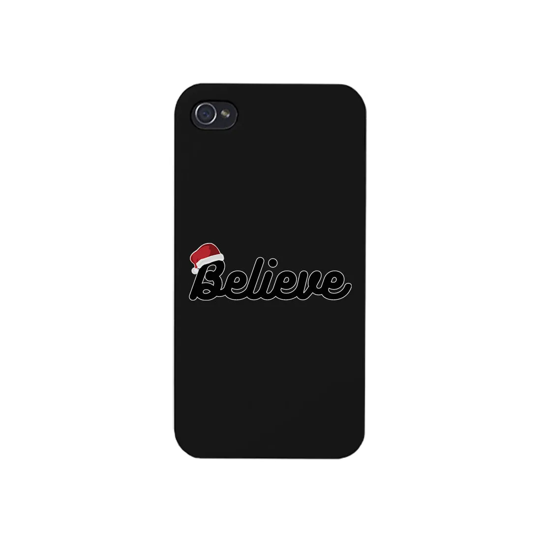 Believe Santa Hat Phone Case
