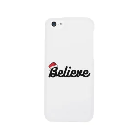 Believe Santa Hat Phone Case