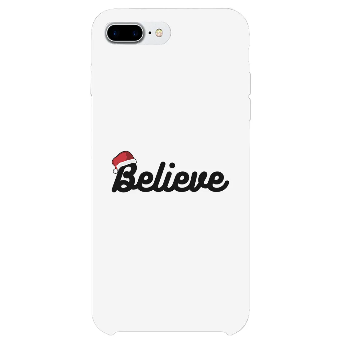 Believe Santa Hat Phone Case