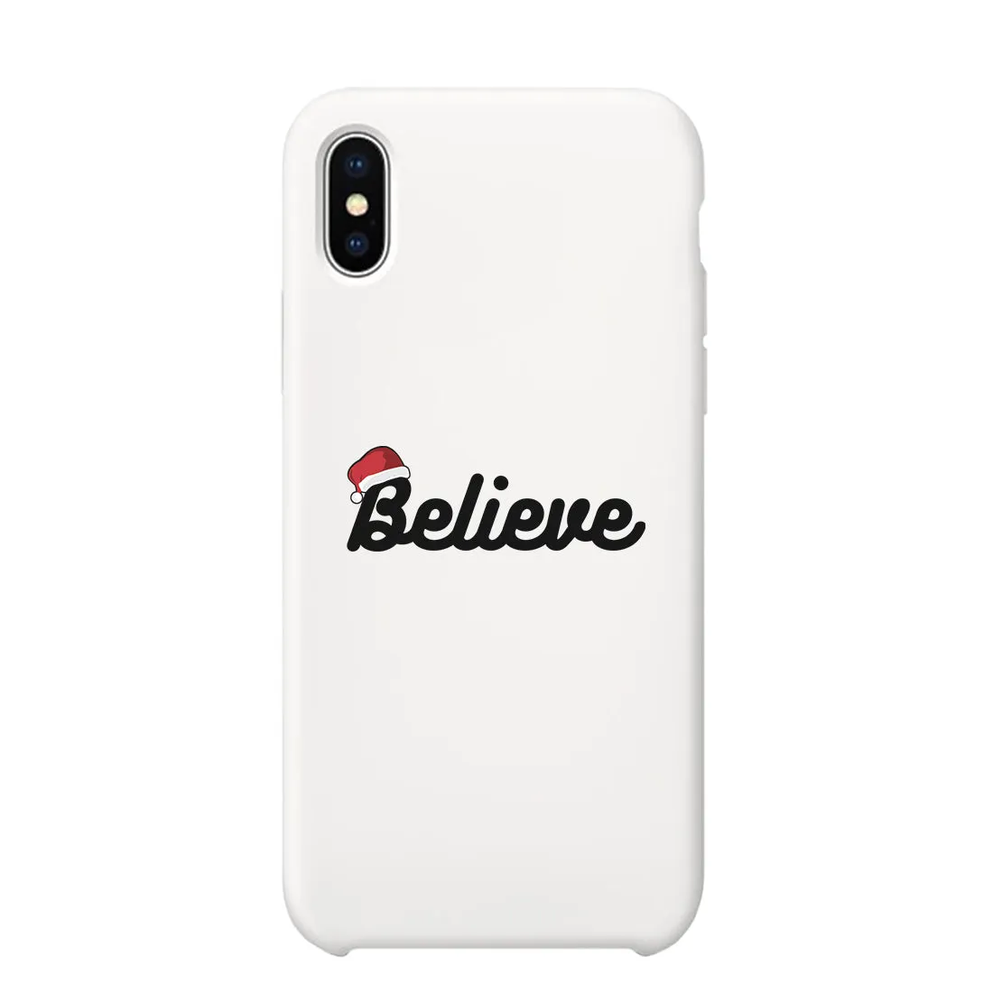 Believe Santa Hat Phone Case