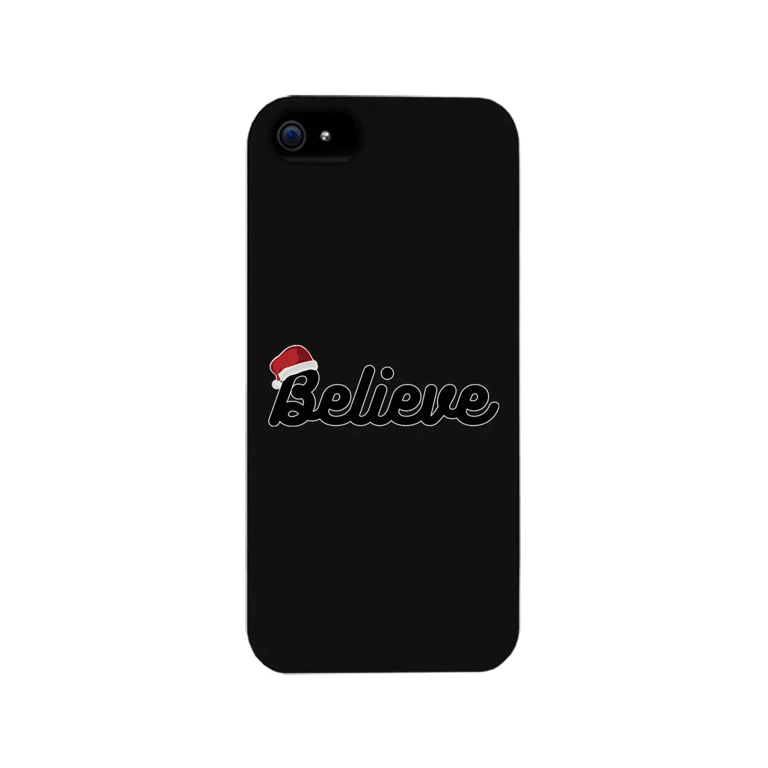 Believe Santa Hat Phone Case