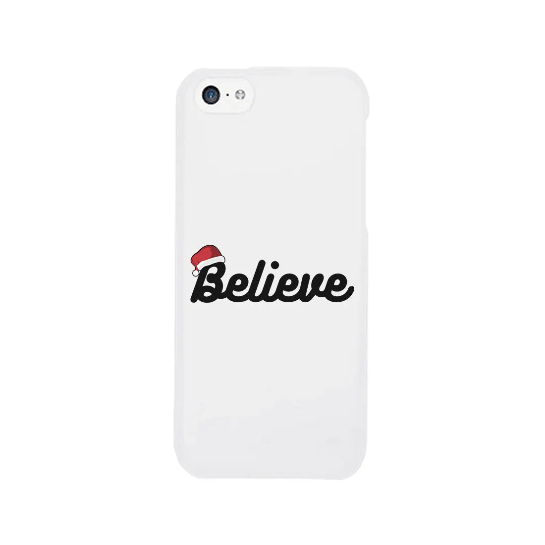 Believe Santa Hat Phone Case