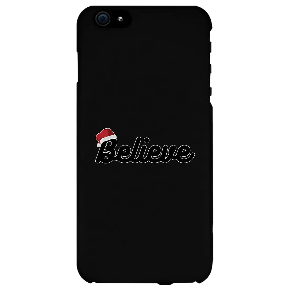 Believe Santa Hat Phone Case