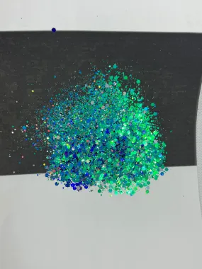 Blueberry Sea - Chunky Colorshift Glitter Mix