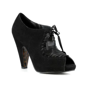 BP302-ODAY 3" Black Shoe With Laces