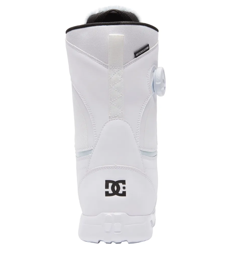 DC Women's Lotus BOA Boot White/Black 2023
