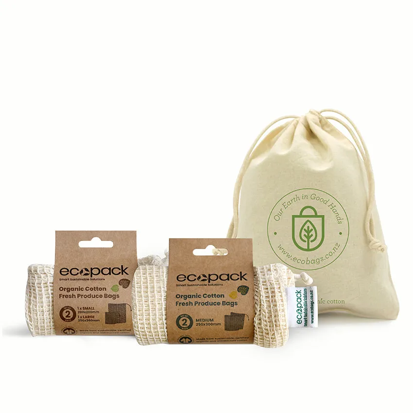 Ecopack Zero Waste Produce Set (1 Pack/5 Bags)