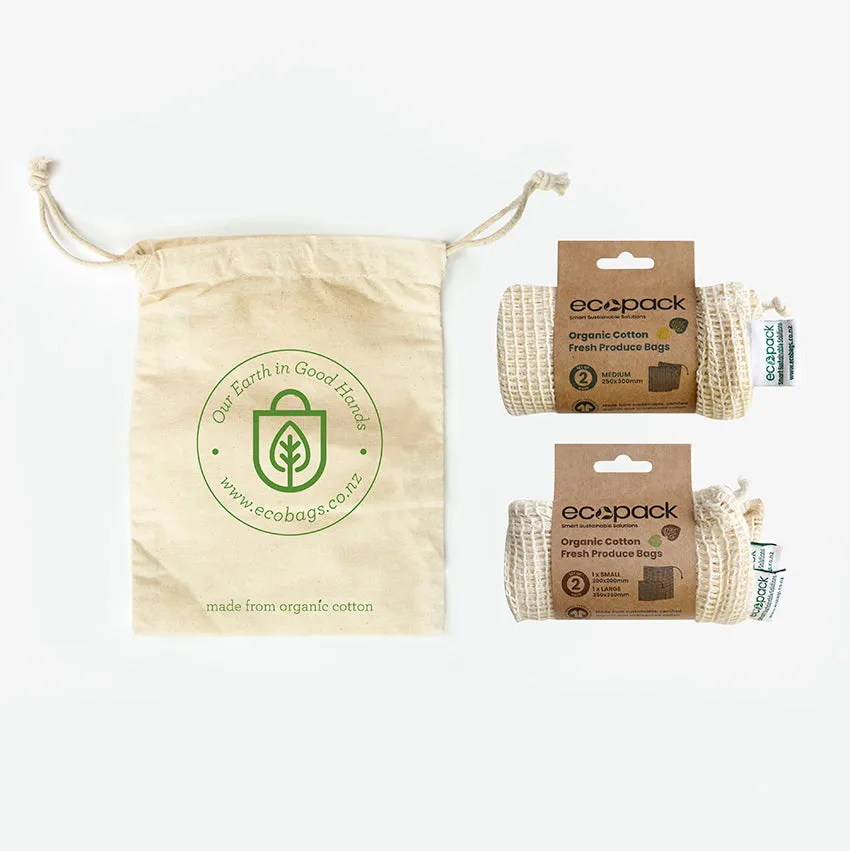 Ecopack Zero Waste Produce Set (1 Pack/5 Bags)
