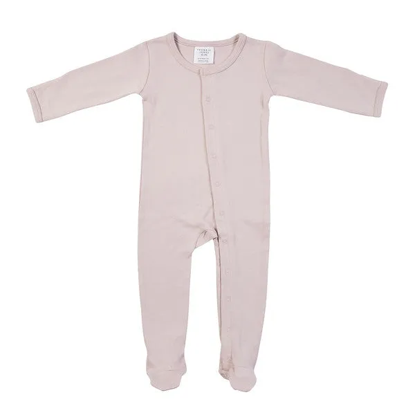 Frederik Footed Growsuit - Pink