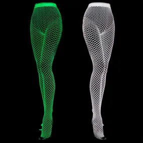 Glow in the Dark Fishnet Stockings