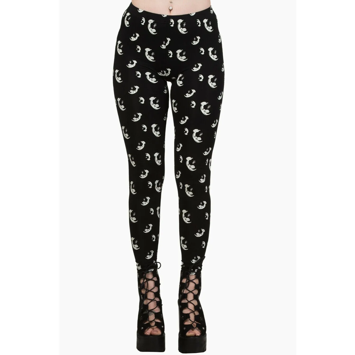 Heavenly Creatures Glow In The Dark Leggings