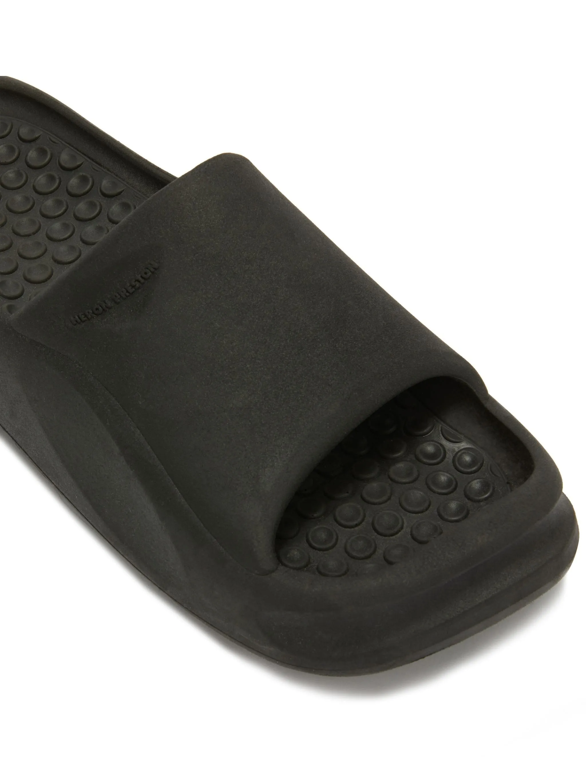 Heron Preston Eco Moulded Slider: BLACK
