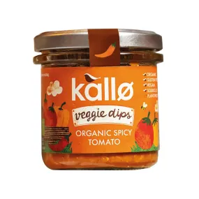 Kallo Veggie Dips Organic Spicy Tomato 140g