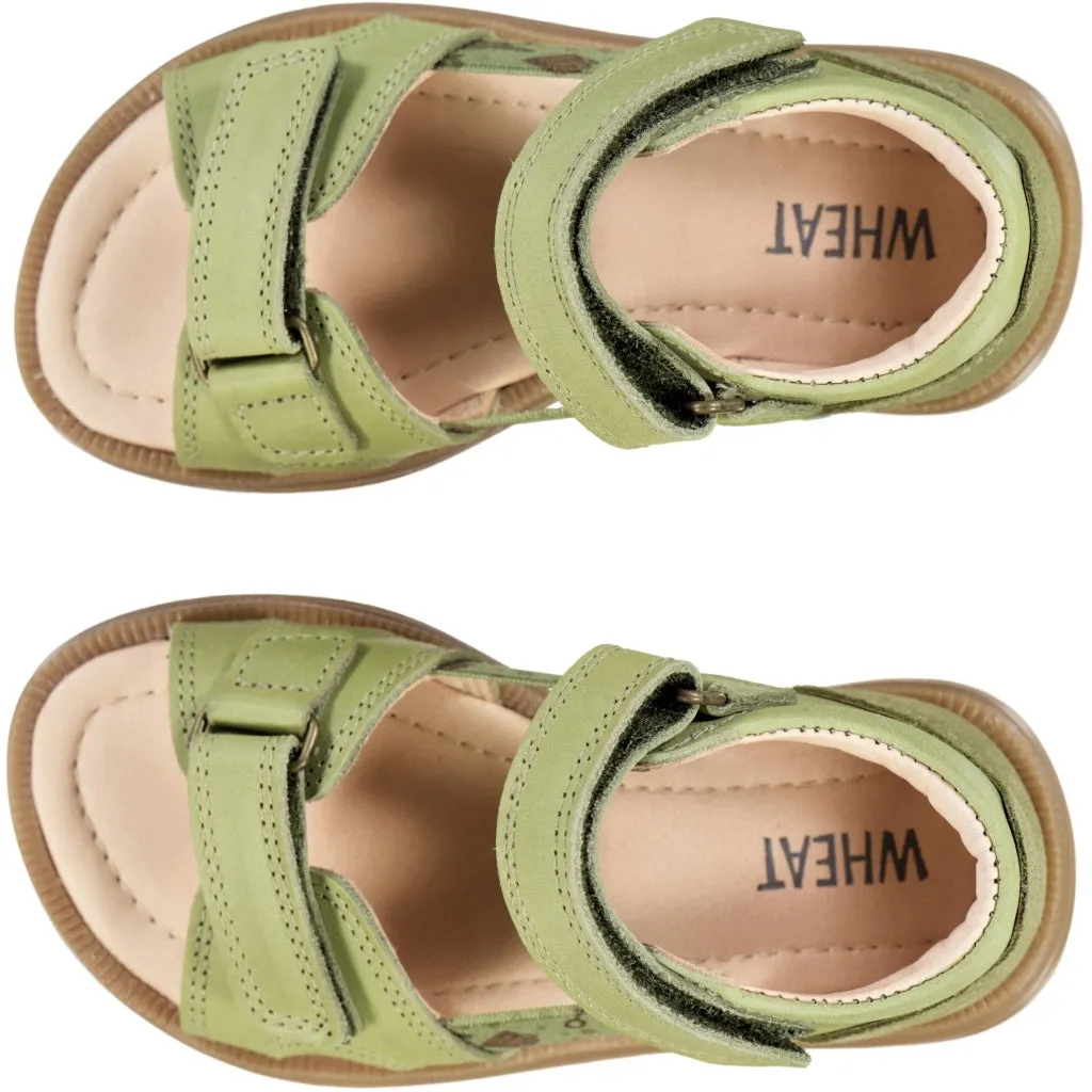 Macey open toe - heather green