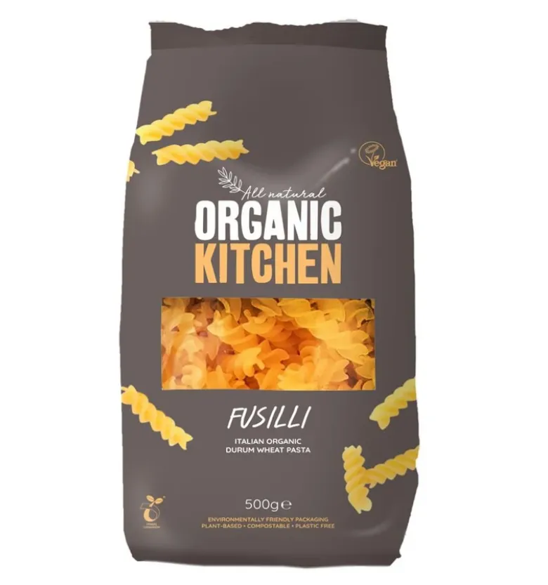 Organic Kitchen White Fusilli 500g