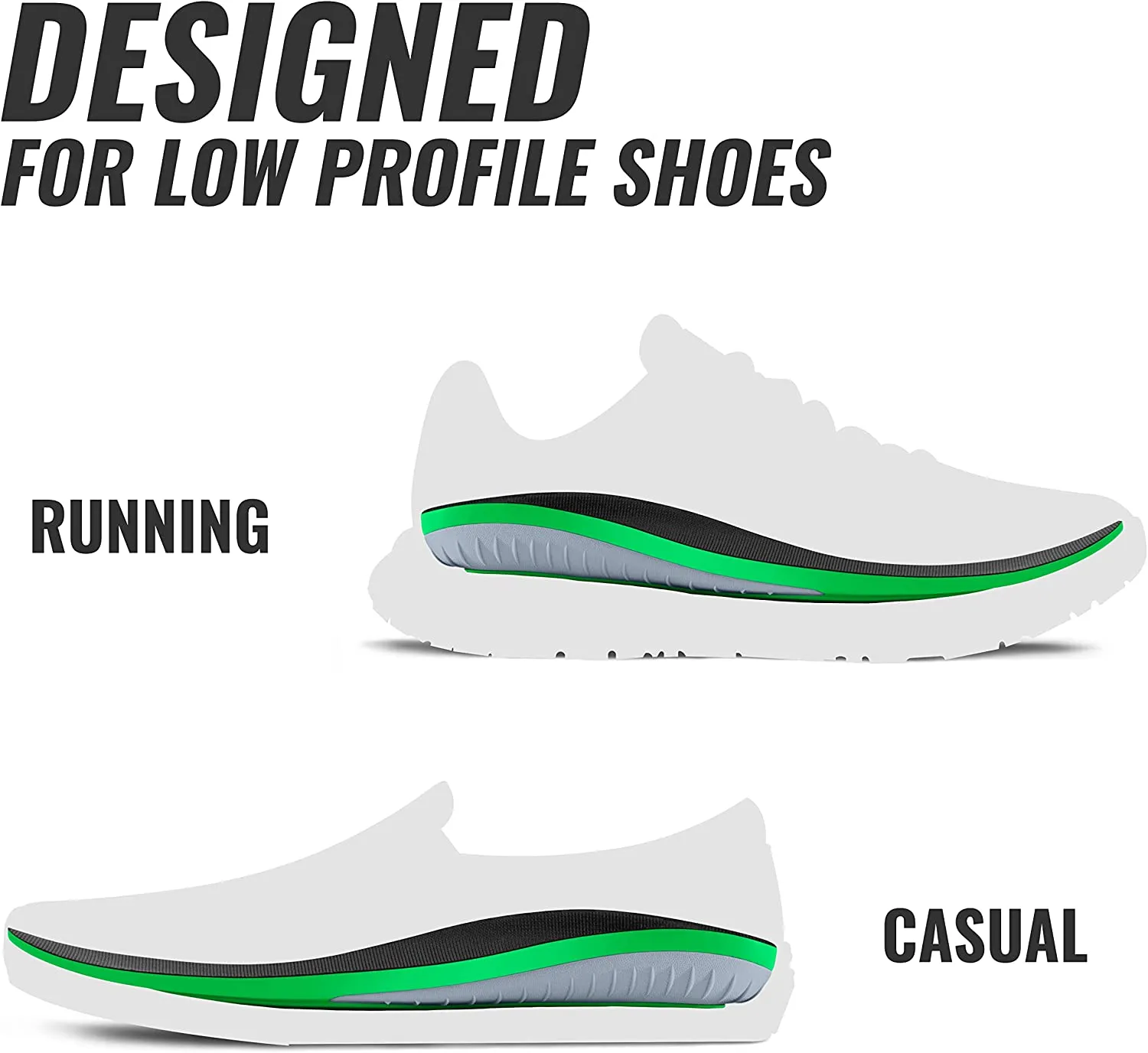 Protalus T-100 Elite | New and Improved Patented Stress Relief Replacement Shoe Inserts