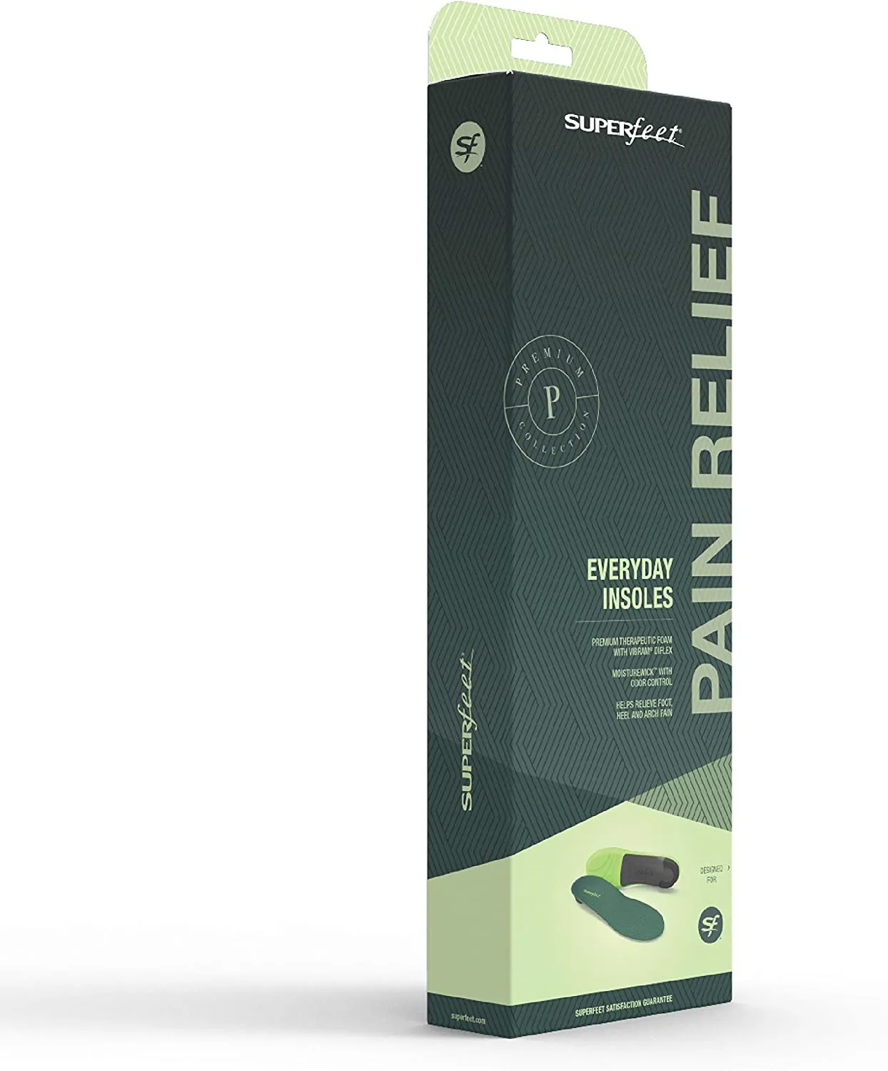 Superfeet Everyday Pain Relief | Arch Support Insoles for Plantar Fasciitis