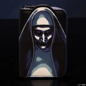 The Nun Cosplay Glow Zip Around Wallet by Loungefly