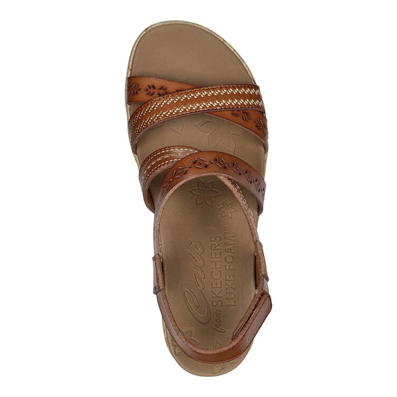 Women's Skechers Cali, Beverlee - Delicate Glow Sandal - Wide Width